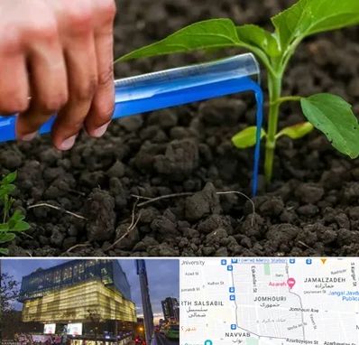 فروشگاه سم و کود کشاورزی در جمهوری 