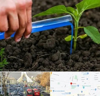 فروشگاه سم و کود کشاورزی در خیابان آزادی 