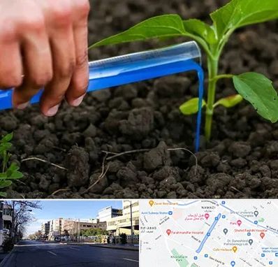 فروشگاه سم و کود کشاورزی در خیابان ملاصدرا شیراز 