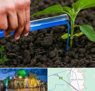 فروشگاه سم و کود کشاورزی در آستانه اشرفیه