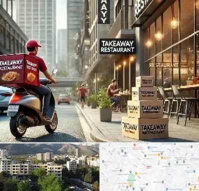 رستوران بیرون بر در دیباجی 