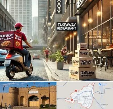 رستوران بیرون بر در ایرانشهر