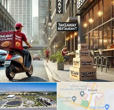 رستوران بیرون بر در ملارد