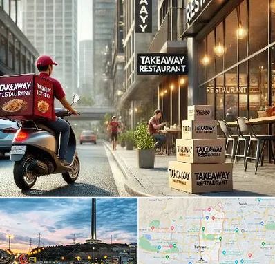 رستوران بیرون بر در منطقه 2 تهران 