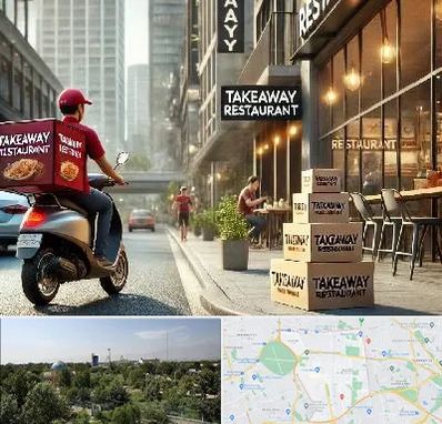 رستوران بیرون بر در منطقه 16 تهران 