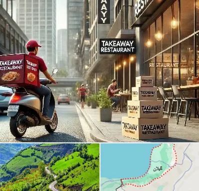 رستوران بیرون بر در گیلان