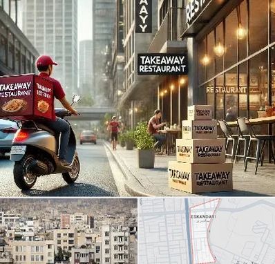 رستوران بیرون بر در اسکندری