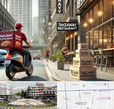 رستوران بیرون بر در مرکز تهران