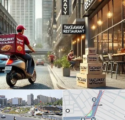 رستوران بیرون بر در هفت تیر