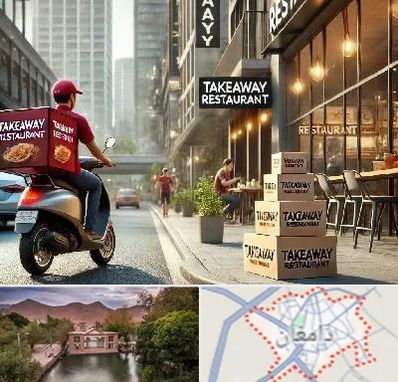 رستوران بیرون بر در دامغان