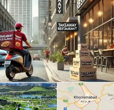 رستوران بیرون بر در خرم آباد