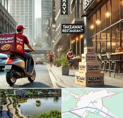 رستوران بیرون بر در لنگرود