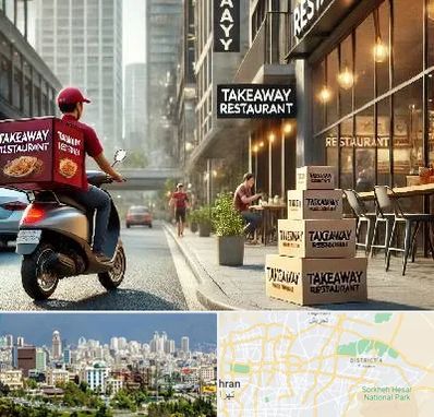 رستوران بیرون بر در شرق تهران 