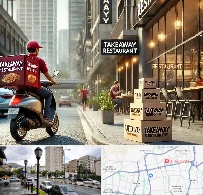 رستوران بیرون بر در شمال غرب تهران