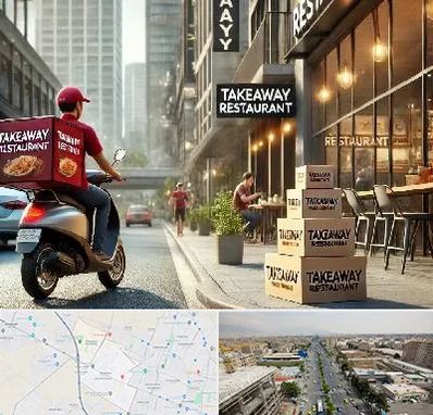 رستوران بیرون بر در حصارک کرج 