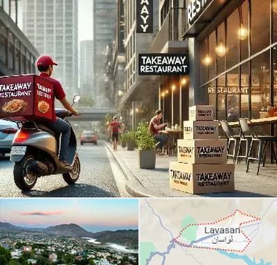 رستوران بیرون بر در لواسان