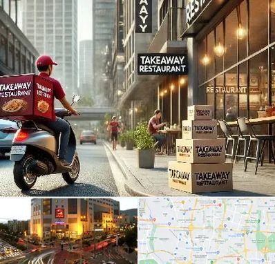 رستوران بیرون بر در جنت آباد تهران 