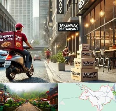 رستوران بیرون بر در فومن