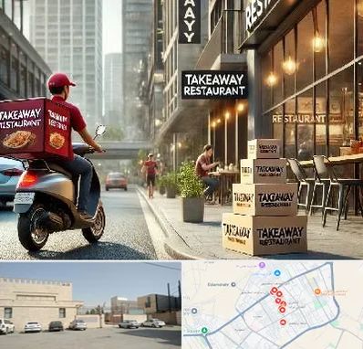 رستوران بیرون بر در نواب اسلامشهر 