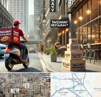 رستوران بیرون بر در جنوب شرق تهران