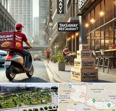 رستوران بیرون بر در پردیس