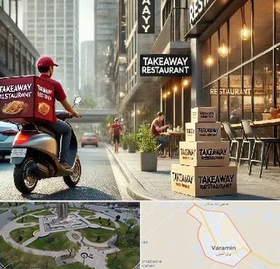 رستوران بیرون بر در ورامین