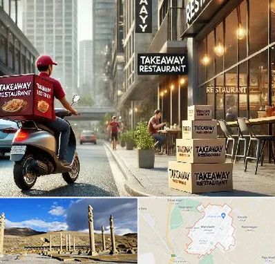 رستوران بیرون بر در مرودشت