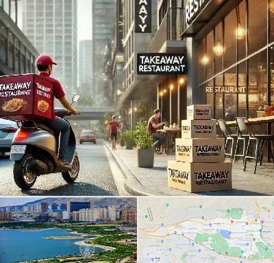 رستوران بیرون بر در منطقه 22 تهران 