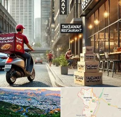 رستوران بیرون بر در سنندج