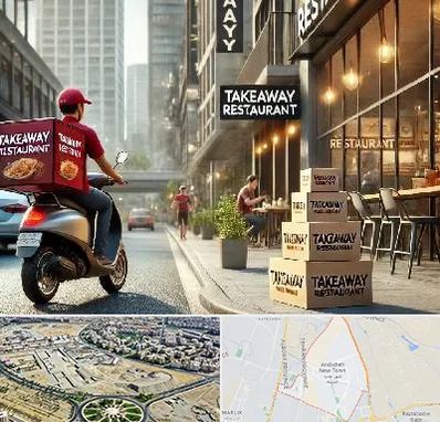 رستوران بیرون بر در اندیشه