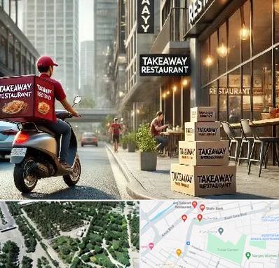 رستوران بیرون بر در سالاریه قم 