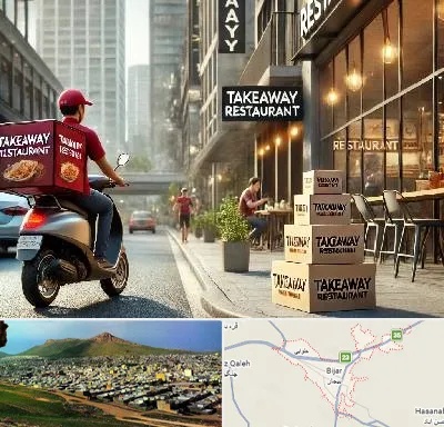 رستوران بیرون بر در بیجار