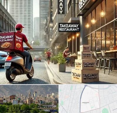 رستوران بیرون بر در جمشیدیه