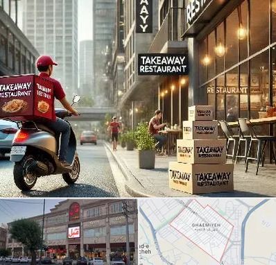 رستوران بیرون بر در قائمیه اسلامشهر 