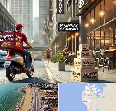 رستوران بیرون بر در بوشهر