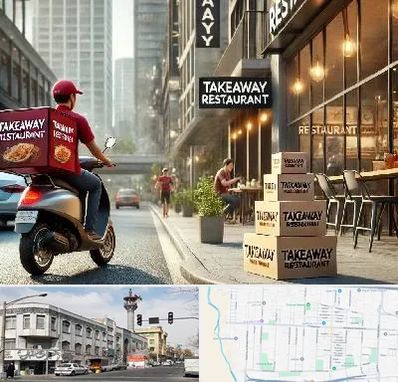 رستوران بیرون بر در 17شهریور