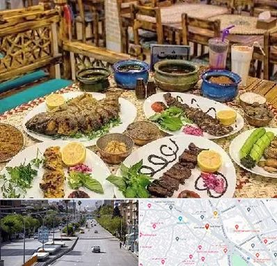 رستوران گیلانی در خیابان زند شیراز 