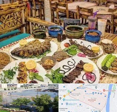 رستوران گیلانی در گلستان اهواز 
