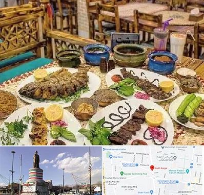 رستوران گیلانی در کارگر جنوبی 