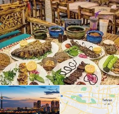 رستوران گیلانی در غرب تهران 