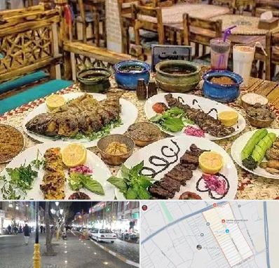 رستوران گیلانی در باغ فیض اسلامشهر 