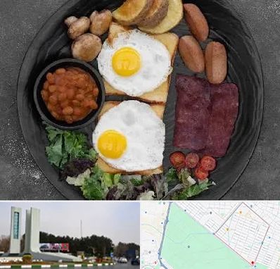 صبحانه انگلیسی در بلوار فلسیطین مشهد 