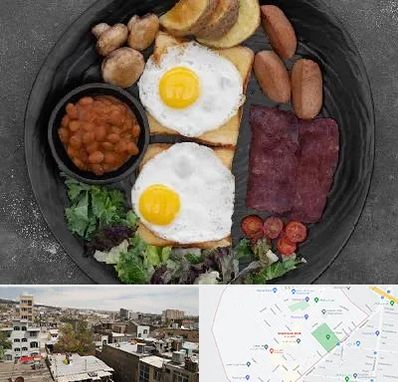 صبحانه انگلیسی در شمیران نو 