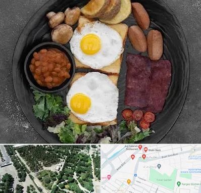 صبحانه انگلیسی در سالاریه قم 