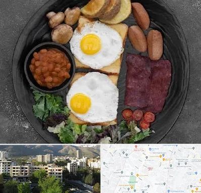 صبحانه انگلیسی در دیباجی 