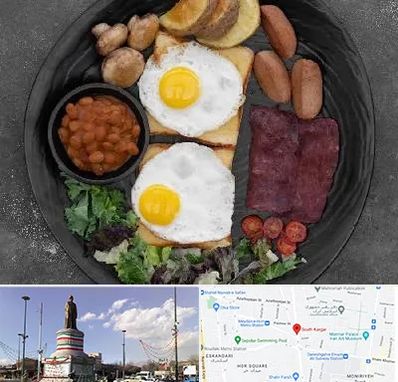 صبحانه انگلیسی در کارگر جنوبی 