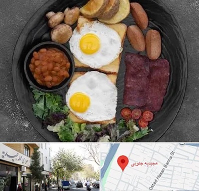 صبحانه انگلیسی در مجیدیه جنوبی
