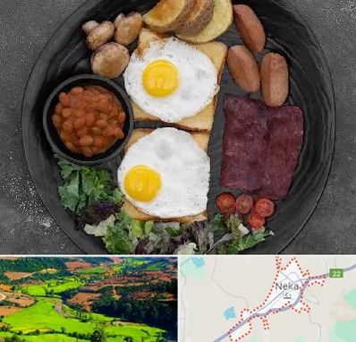 صبحانه انگلیسی در نکا