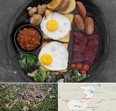 صبحانه انگلیسی در دماوند