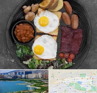 صبحانه انگلیسی در منطقه 22 تهران 